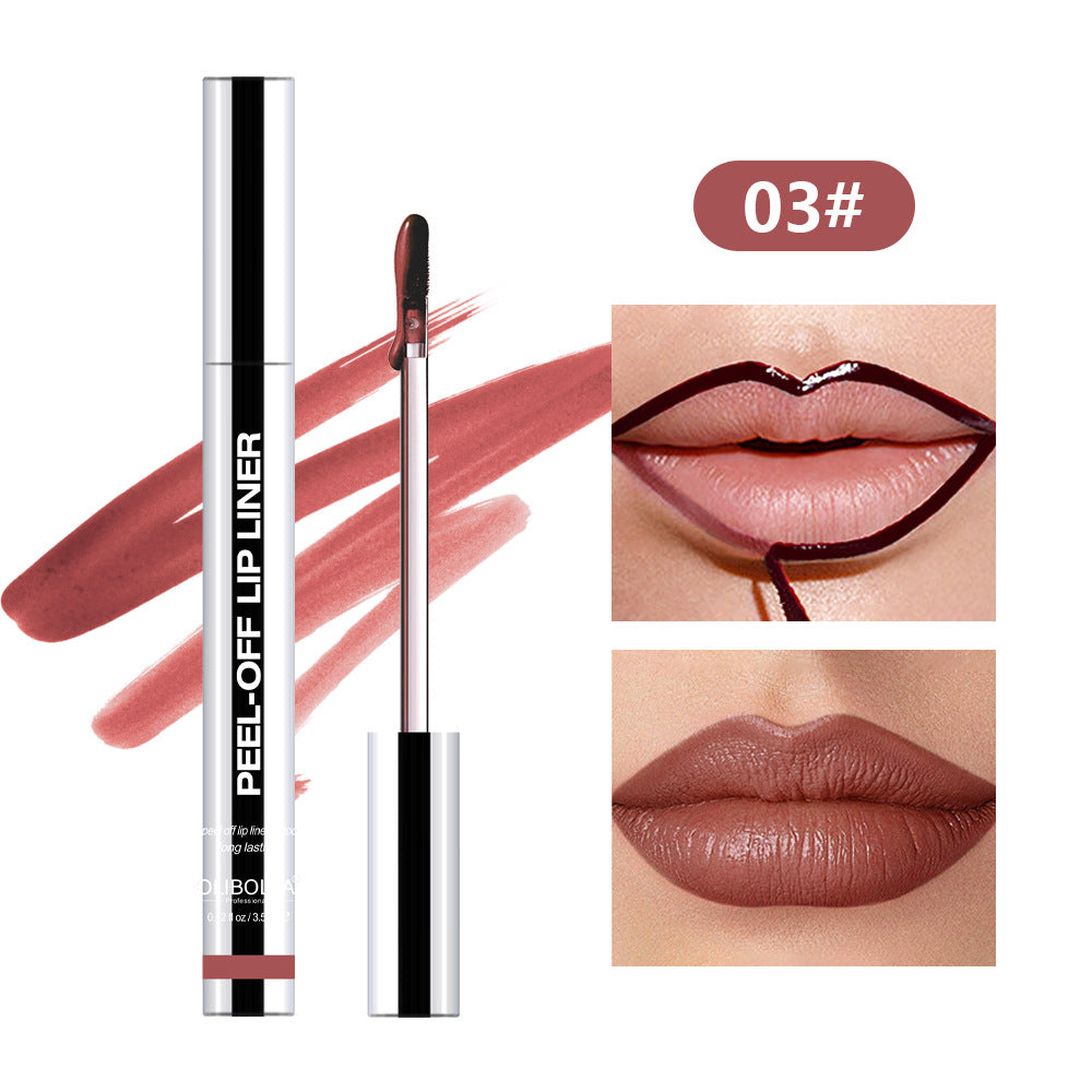 Peel-Off Lip Liner - Long Lasting & Waterproof