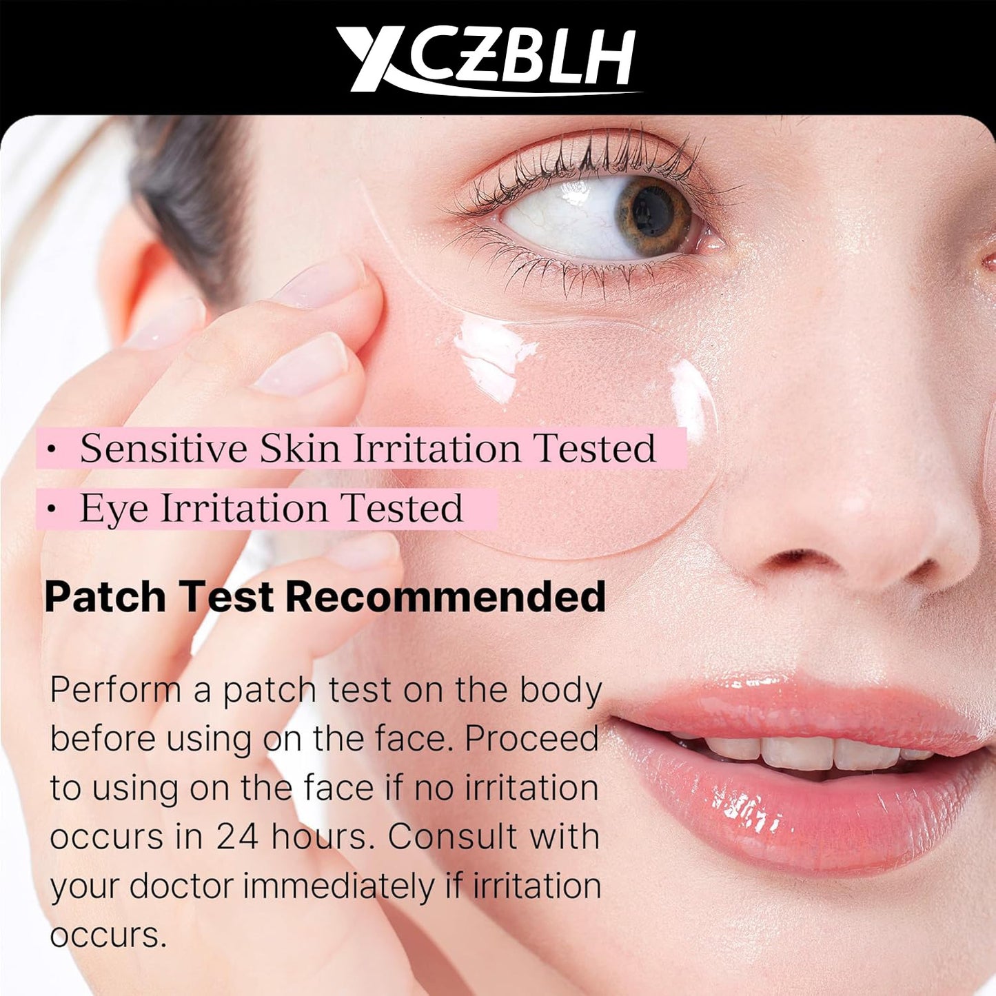Peptide Collagen Hydrogel Eye Patch