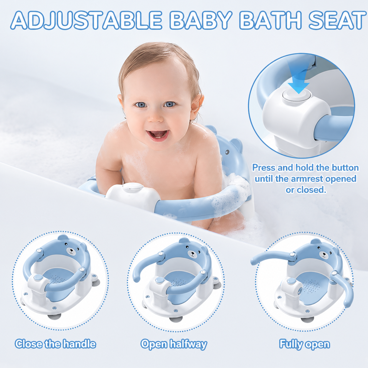 AquaNest™ - Baby Bath Seat