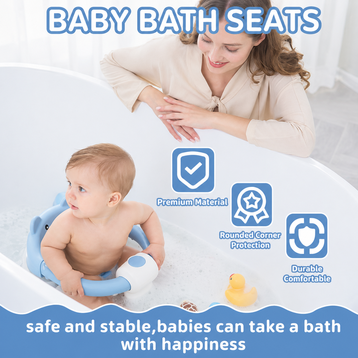 AquaNest™ - Baby Bath Seat