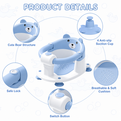 AquaNest™ - Baby Bath Seat