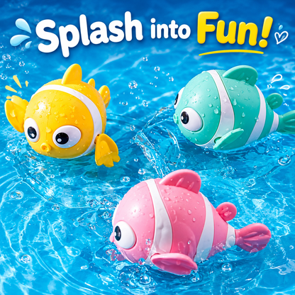 Clownfish Swimming - Baby Bath Toys