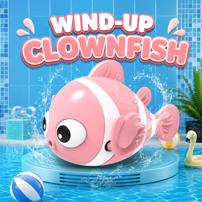 Clownfish Swimming - Baby Bath Toys
