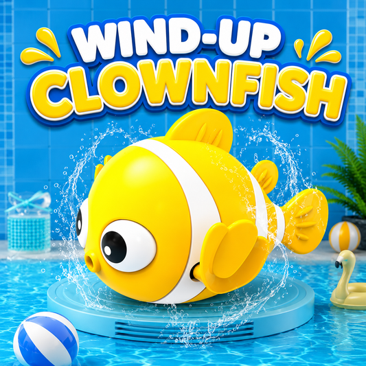 Clownfish Swimming - Baby Bath Toys