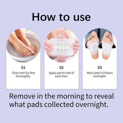 Herbal Foot Pads - Detox