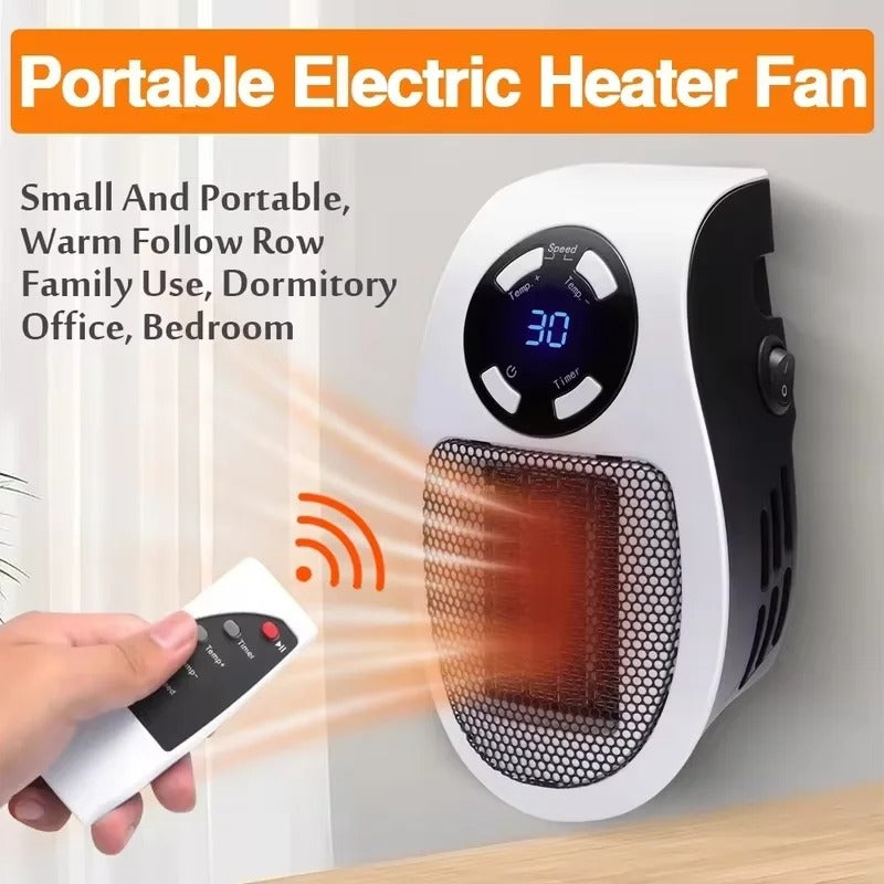 Portable Electric Mini Heater Fan