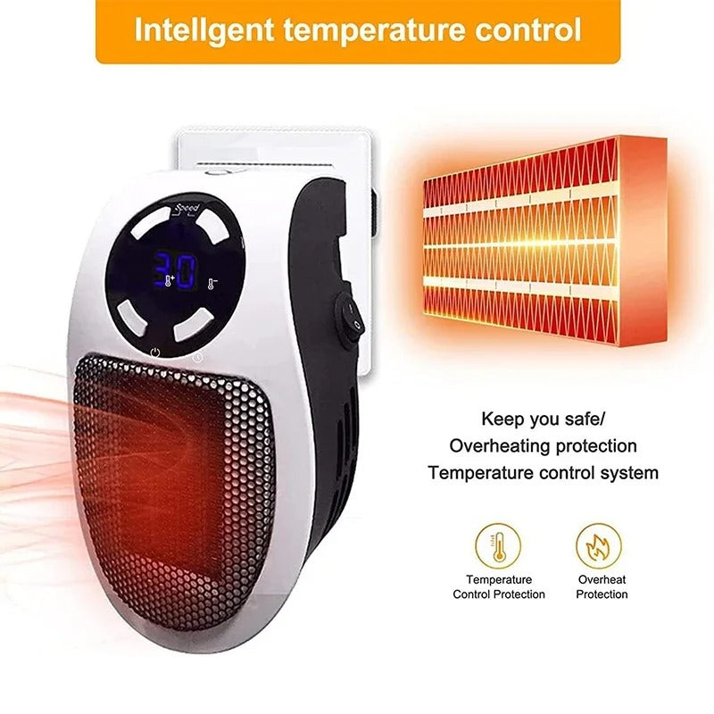 Portable Electric Mini Heater Fan