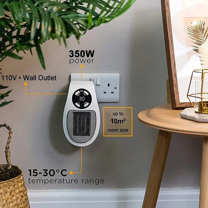 Portable Electric Mini Heater Fan
