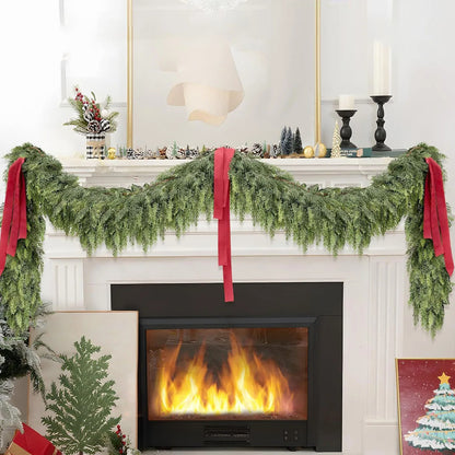 Artificial Cedar Christmas Garland