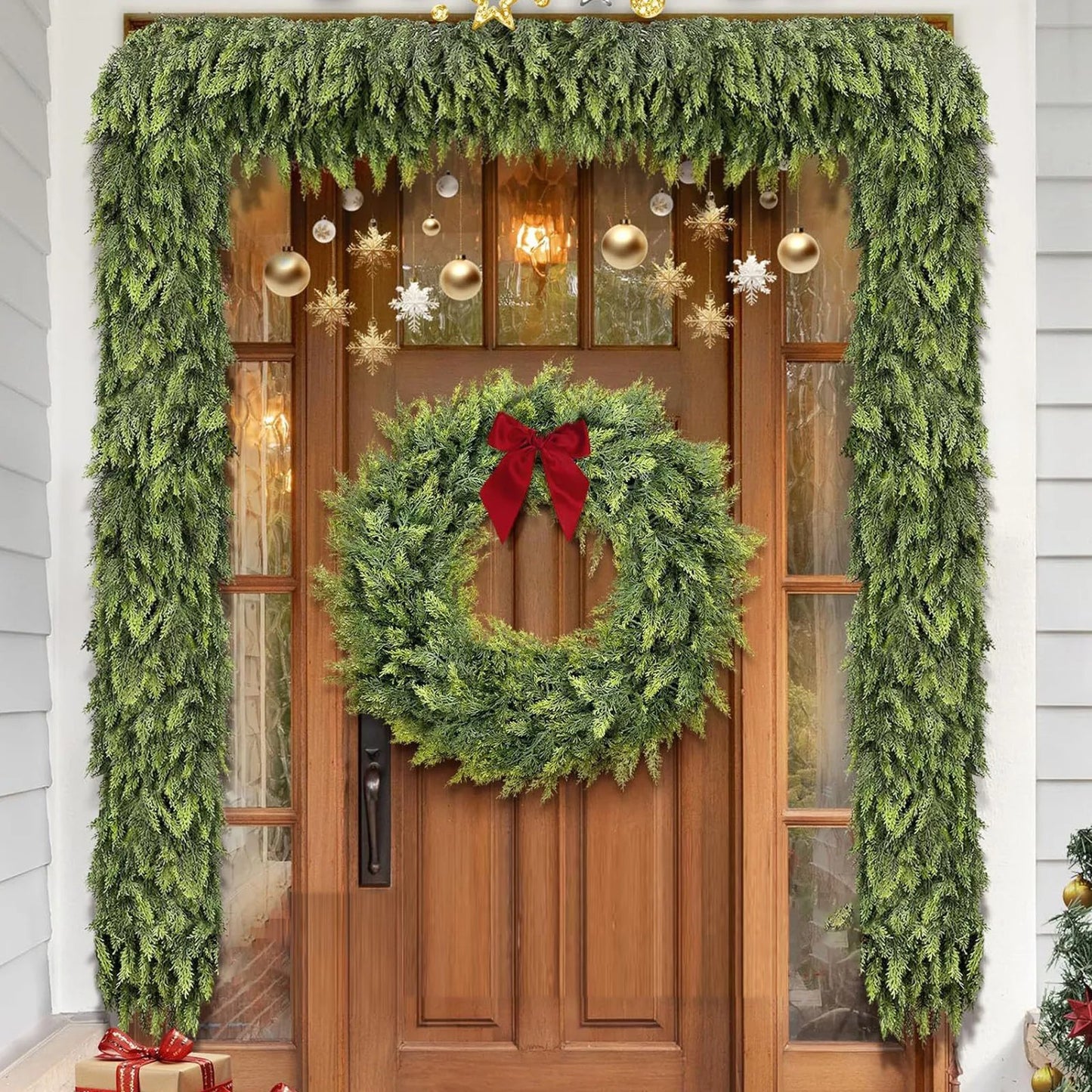 Artificial Cedar Christmas Garland