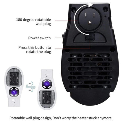 Portable Electric Mini Heater Fan